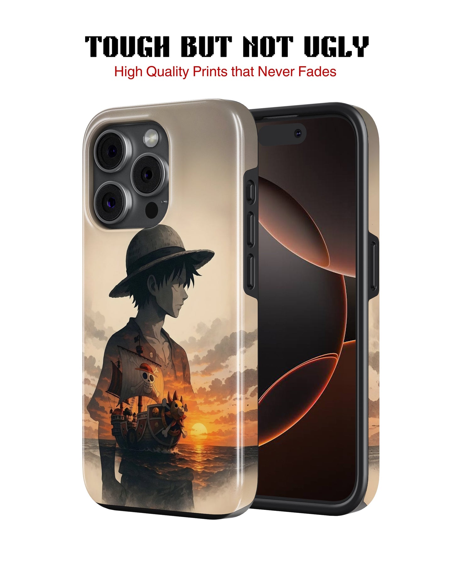iPhone 13 Pro Max Tank Case | Anime (Sunset Voyager)