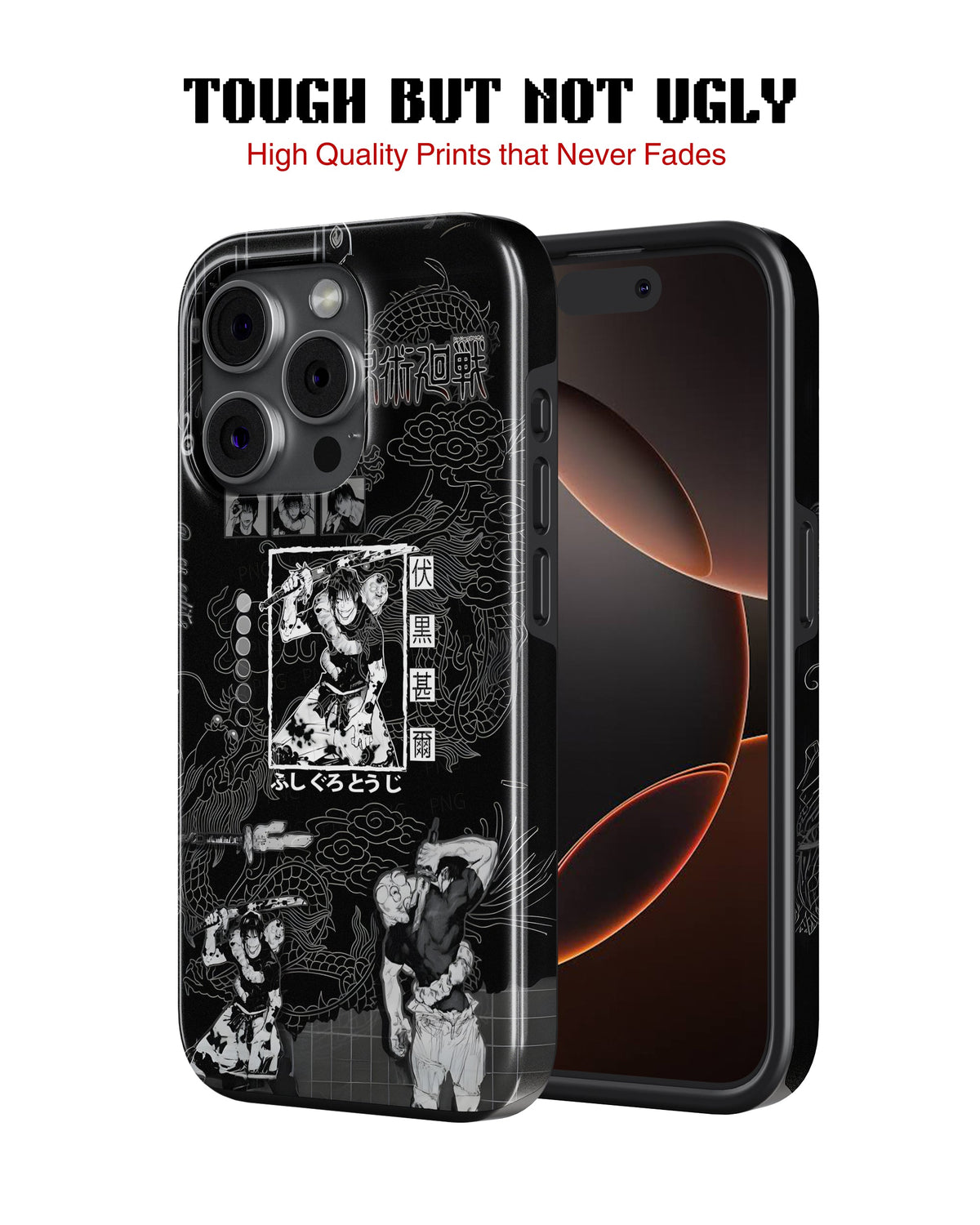 iPhone 13 Pro Tank Case | Anime (Toji Fushiguro)