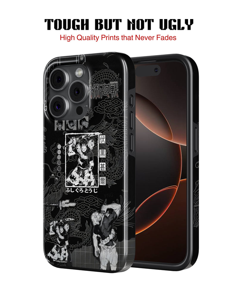 iPhone 14 Pro Tank Case | Anime (Toji Fushiguro)