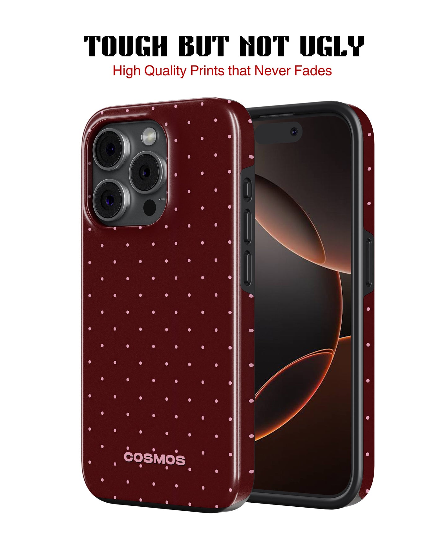 iPhone 12 Pro Tank Case | Textures (Velvet Dots)