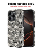 iPhone 17 Pro Max Tank Case | Textures (Vintage Mosaic)