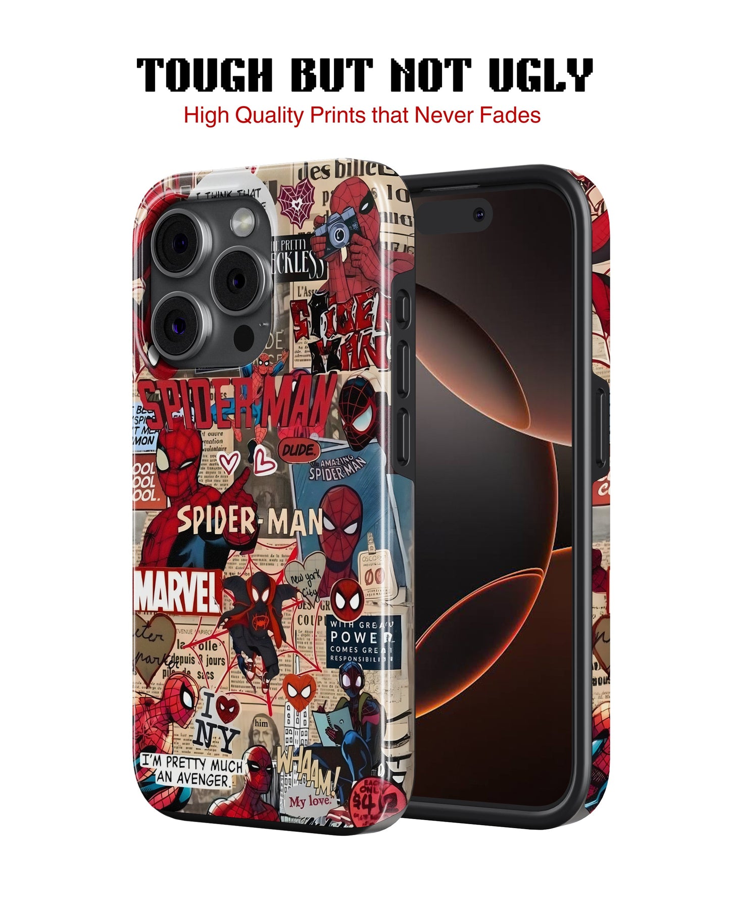iPhone 12 Pro Tank Case | Superhero (Web Diaries)
