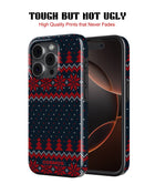 iPhone 15 Pro Max Tank Case | Textures (Winter Pines)