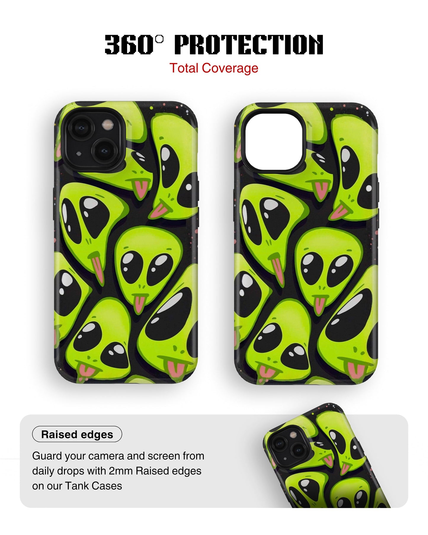 iPhone 14 Plus Tank Case | Modernism (Alien Stack)