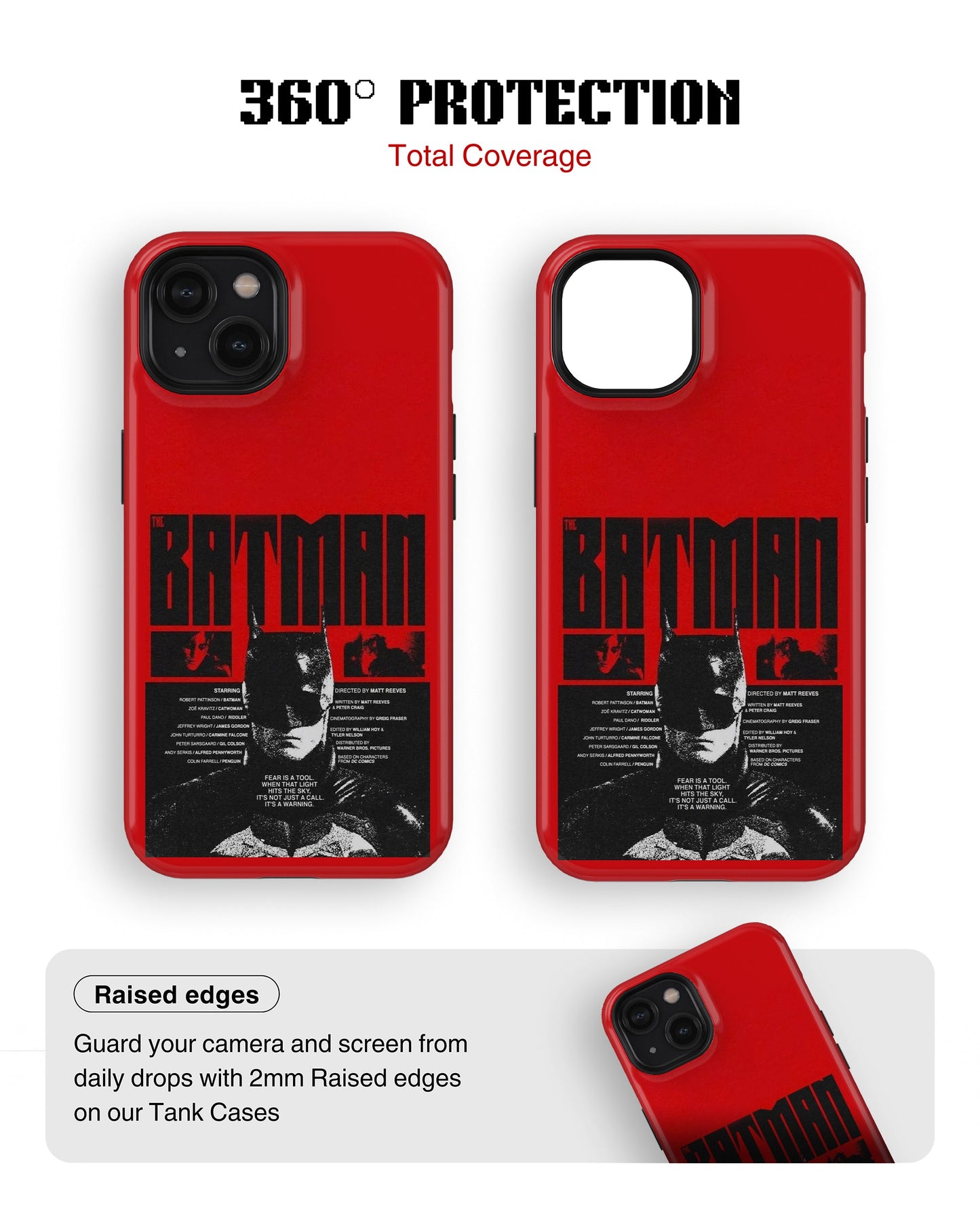 iPhone 13 Mini Tank Case | Superhero (Batman)