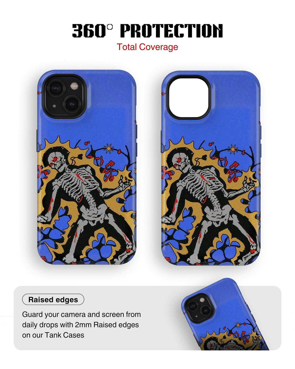 iPhone 13 Mini Tank Case | Modernism (Bone Bloom)