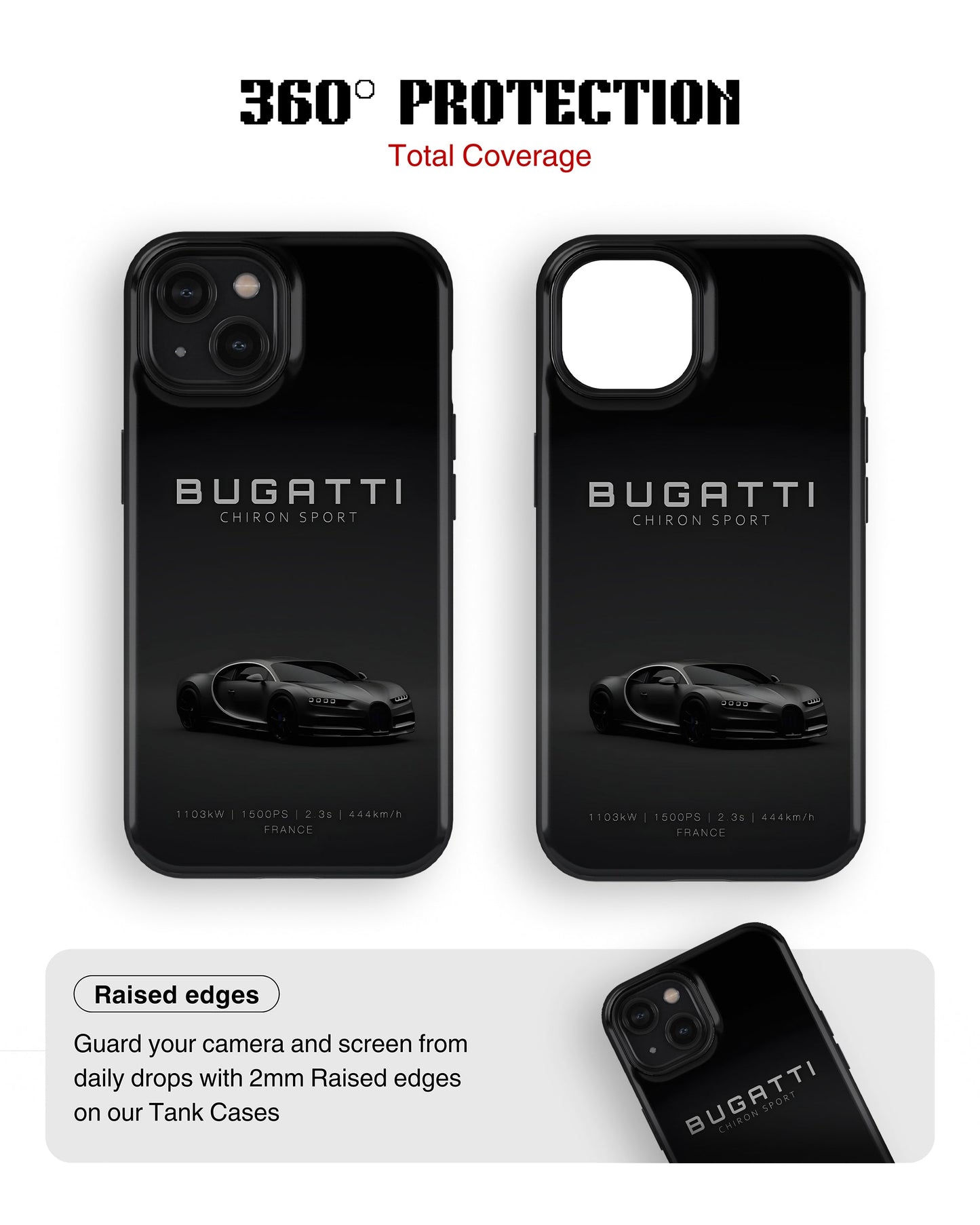 iPhone 13 Tank Case | Sports Car (Bugatti)