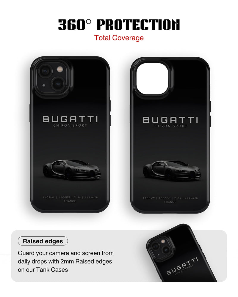 iPhone 13 Tank Case | Sports Car (Bugatti)