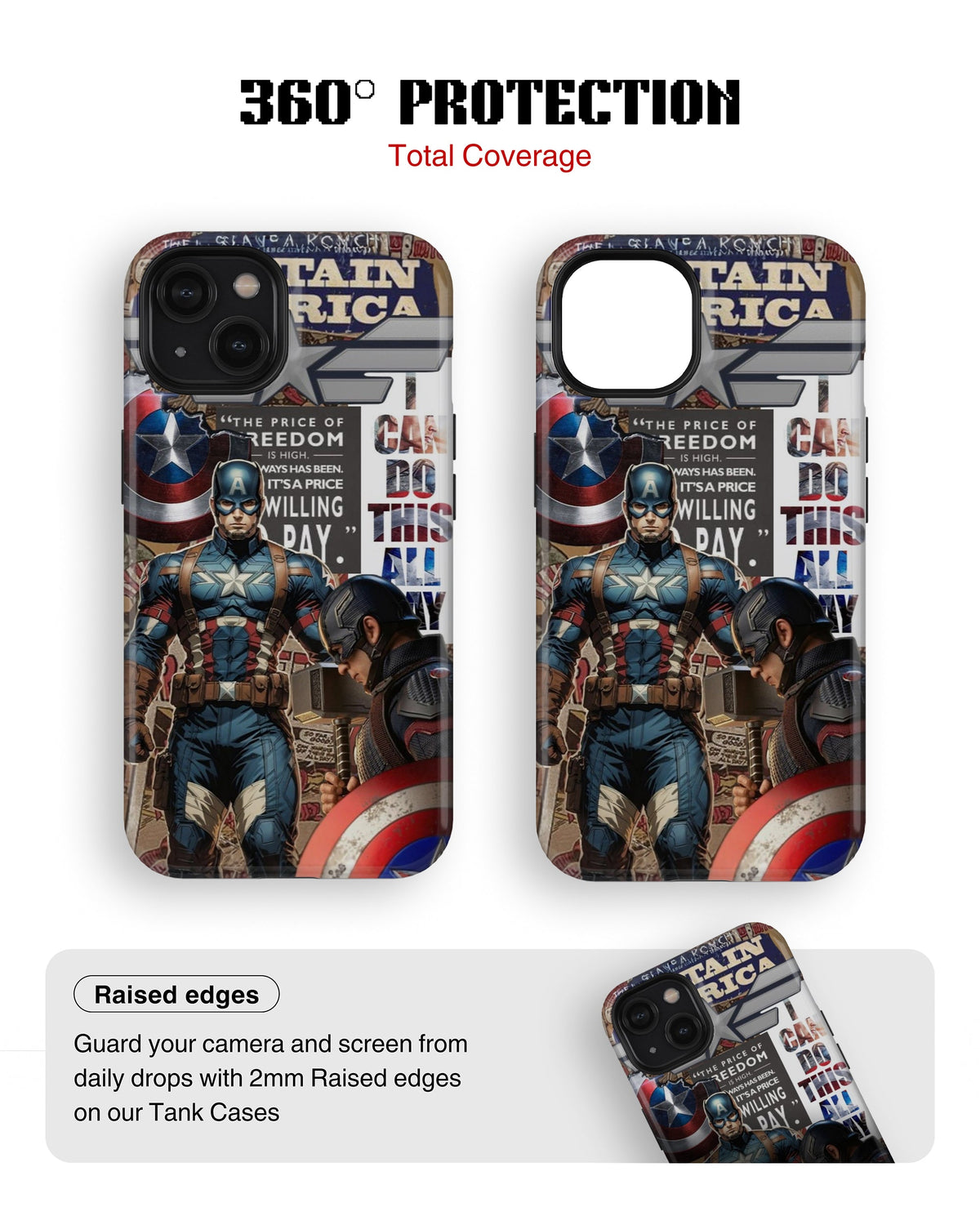 iPhone 13 Tank Case | Superhero (Captain America Originals)