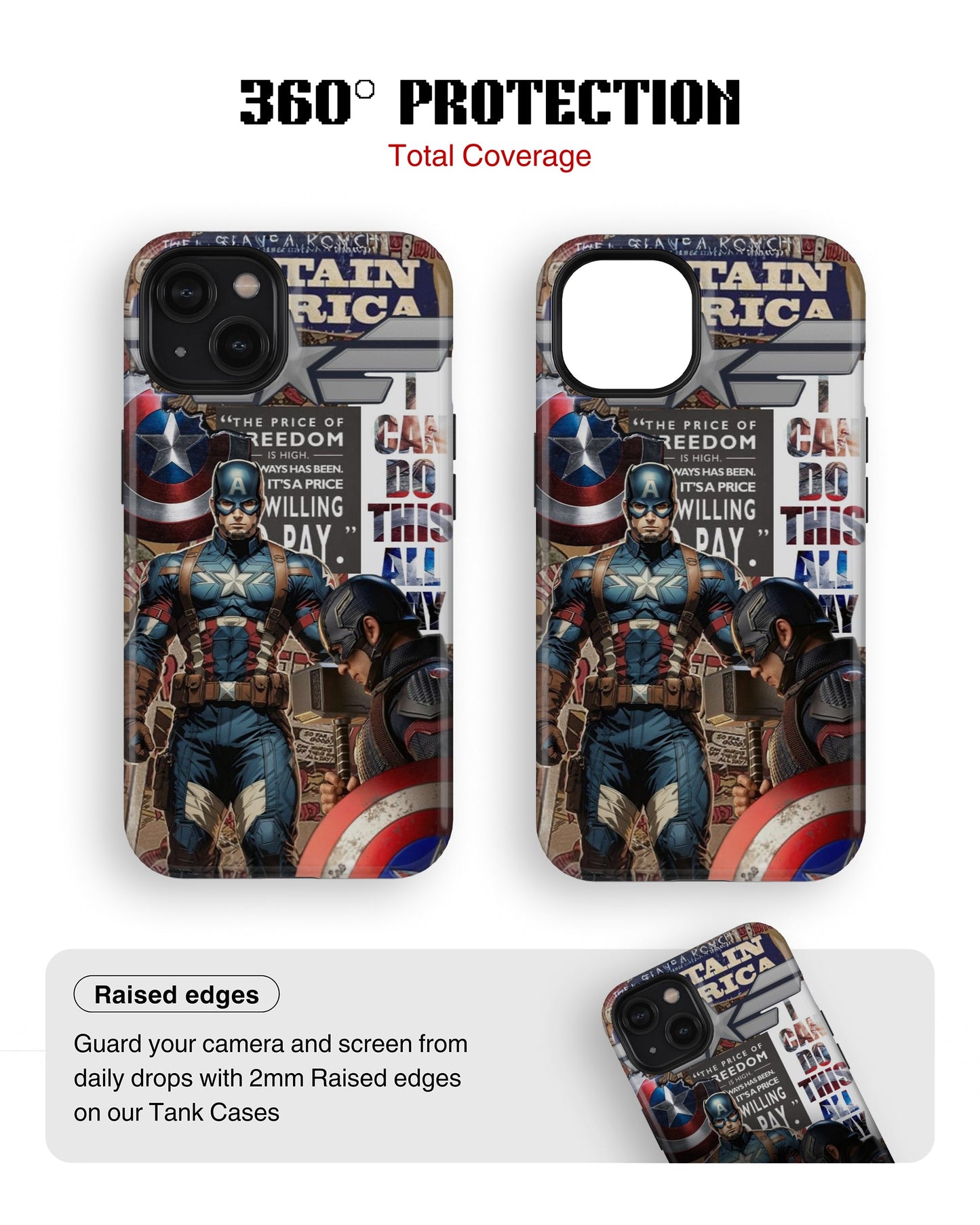 iPhone 13 Tank Case | Superhero (Captain America Originals)