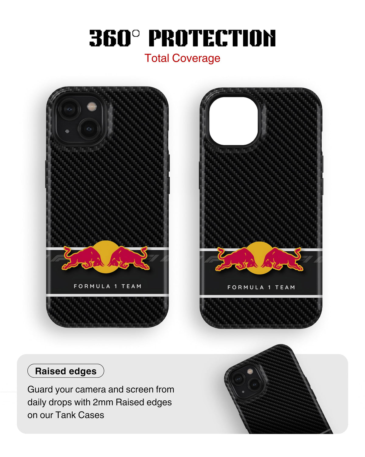 iPhone 13 Tank Case | Formula 1 (Carbon Redbull)