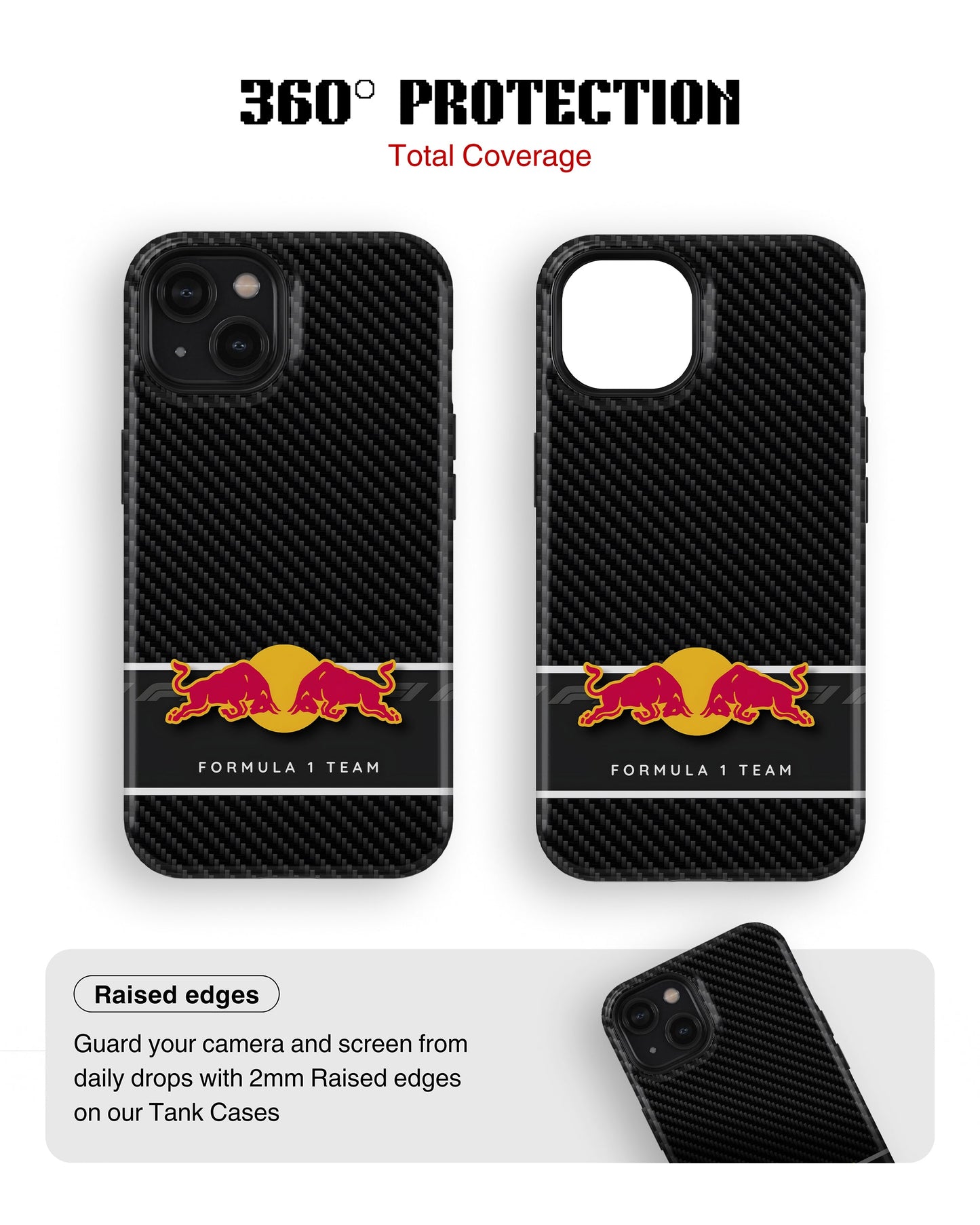 iPhone 13 Tank Case | Formula 1 (Carbon Redbull)