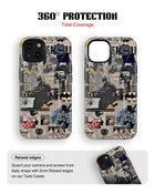 iPhone 15 Plus Tank Case | Superhero (Dark Chronicle)