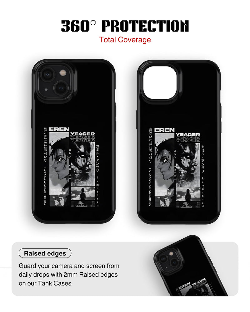 iPhone 14 Tank Case | Anime (Eren Yeager)