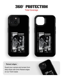 iPhone 14 Plus Tank Case | Anime (Eren Yeager)