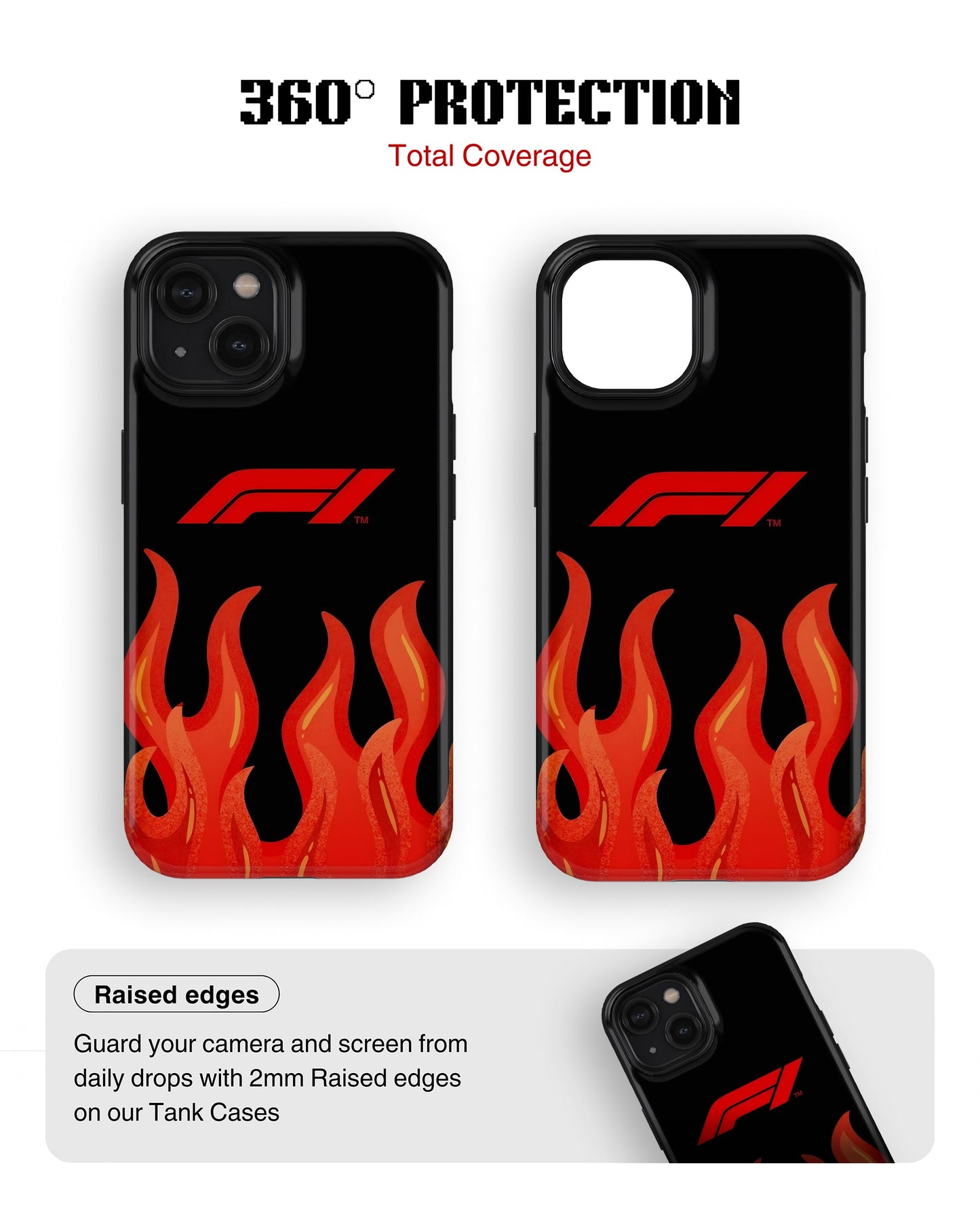 iPhone 14 Tank Case | Formula 1 (F1 Flames)