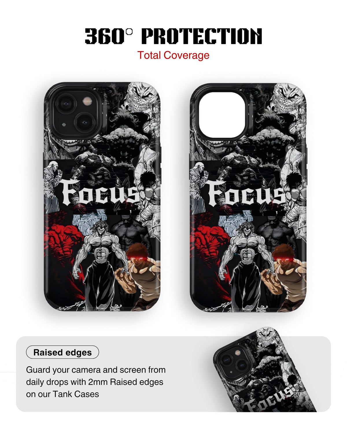 iPhone 13 Tank Case | Anime (Focus Mode)