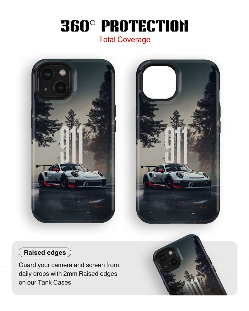 iPhone 13 Tank Case | Sports Car (Forest Run)