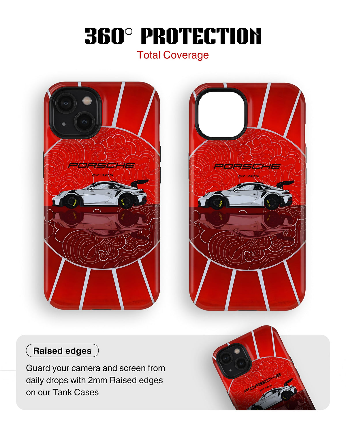 iPhone 15 Plus Tank Case | Sports Car (GT3 Pulse)