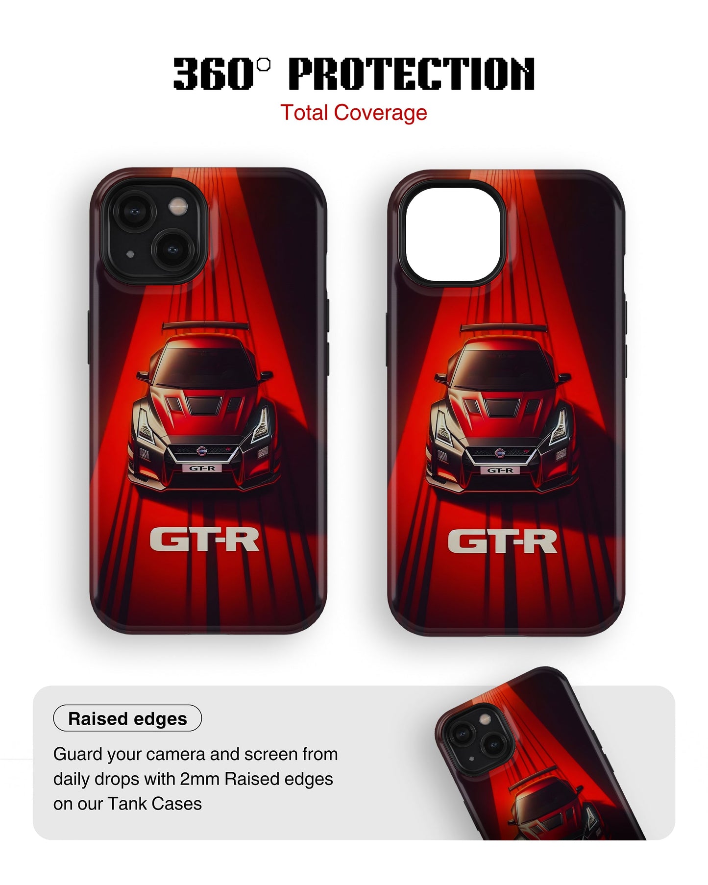 iPhone 15 Plus Tank Case | Sports Car (GTR)