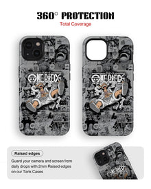 iPhone 15 Tank Case | Anime (Gear 5 Luffy)