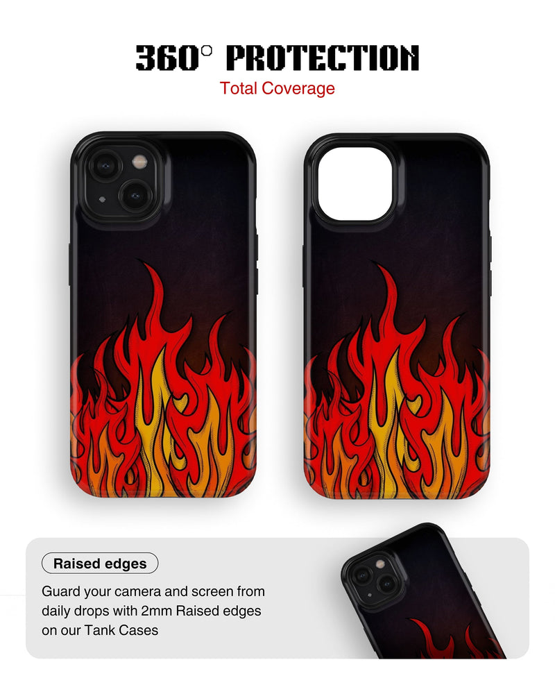 iPhone 13 Tank Case | Modernism (Hellfire)