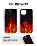 iPhone 15 Plus Tank Case | Modernism (Hellfire)