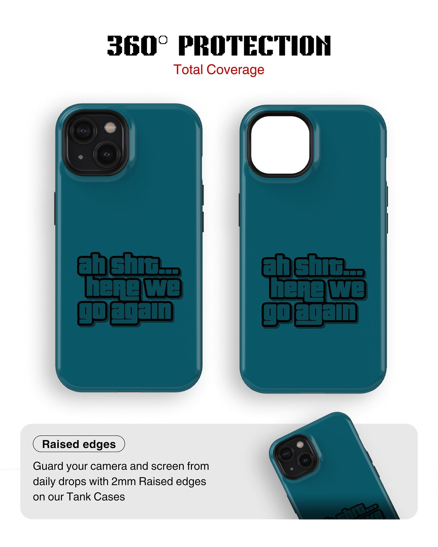 iPhone 14 Plus Tank Case | Modernism (Here We Go)