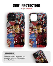iPhone 14 Tank Case | Superhero (IronMan Originals)