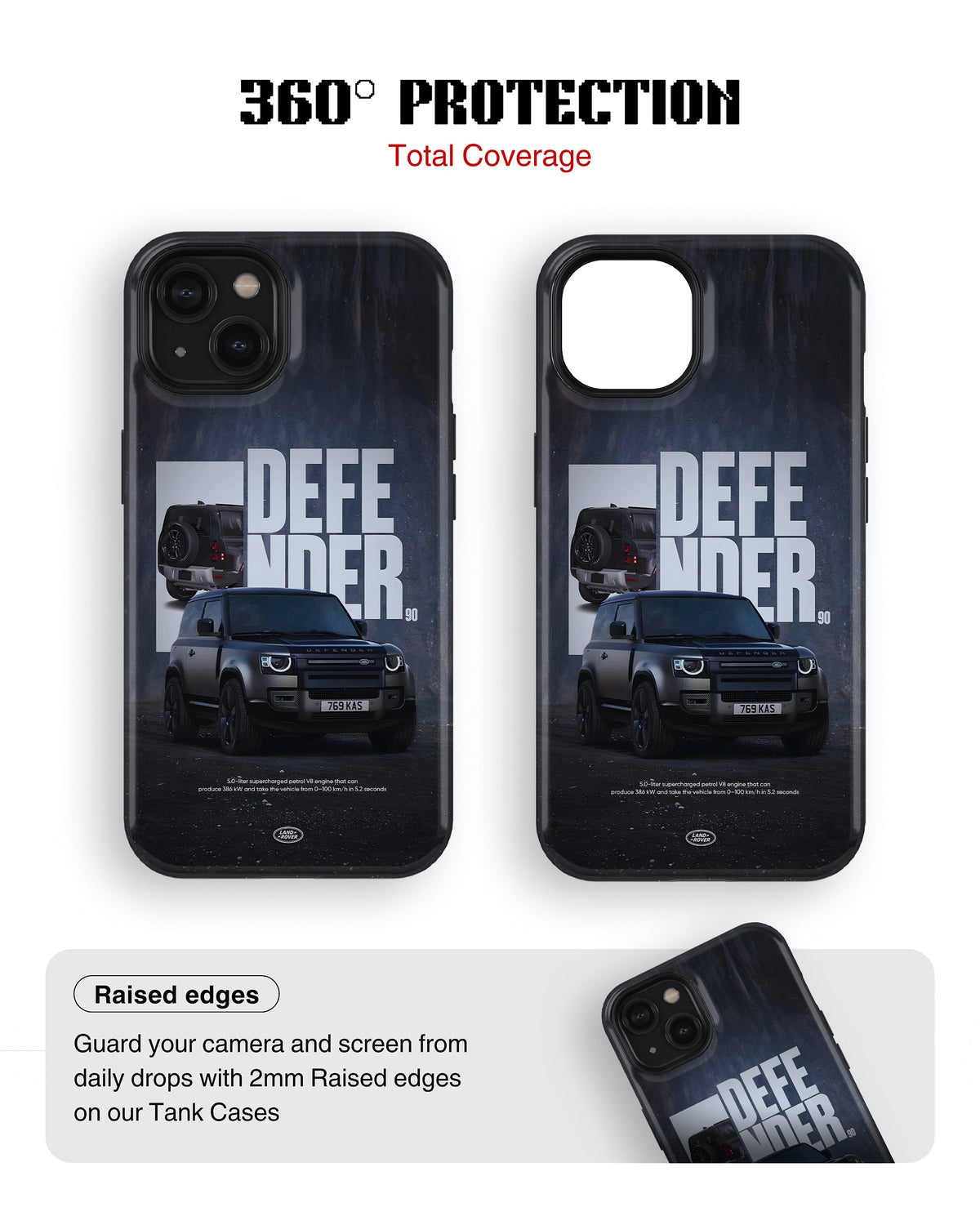 iPhone 13 Mini Tank Case | Sports Car (Iron Defender)
