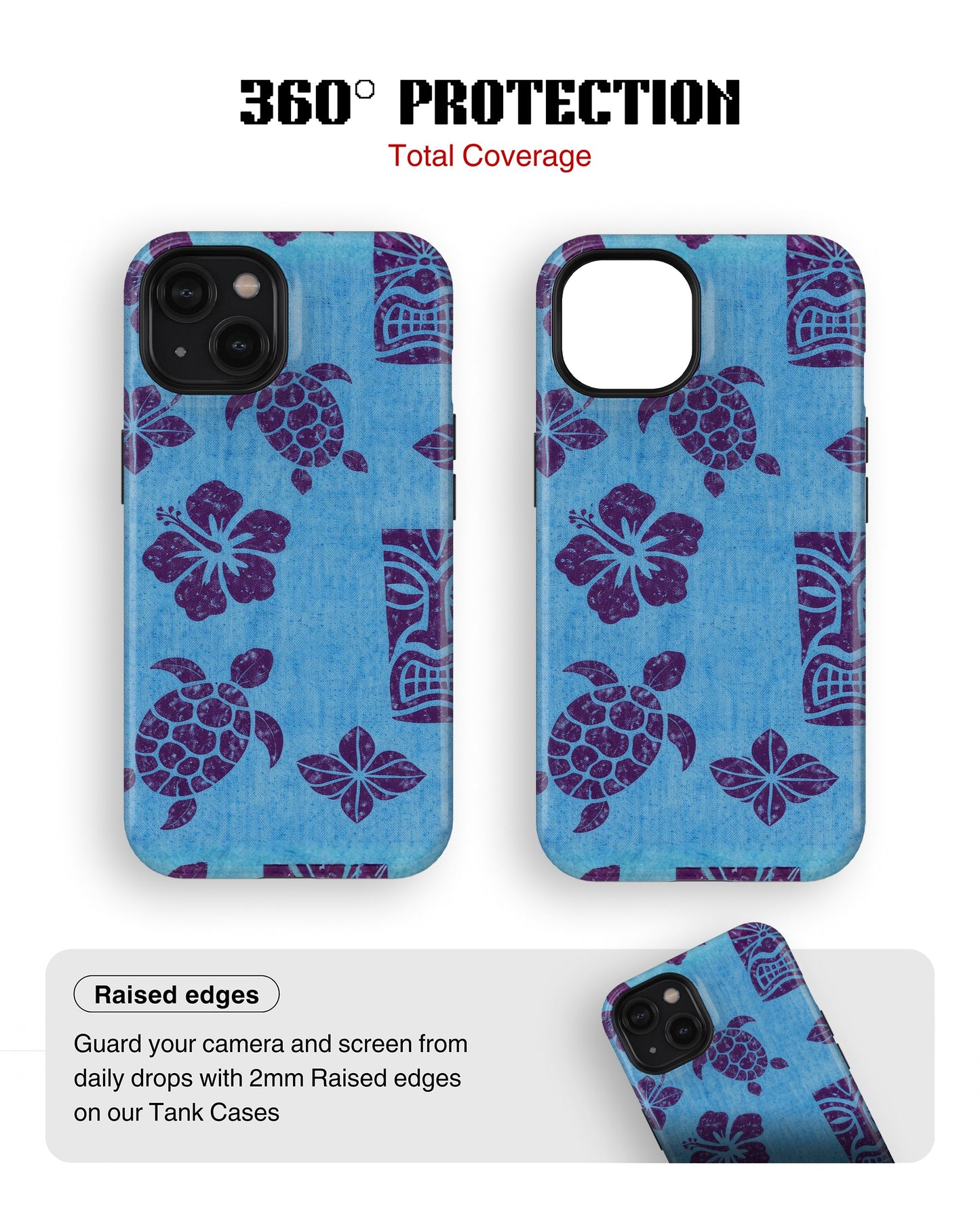 iPhone 13 Mini Tank Case | Girls Aesthetics (Island Tiki)