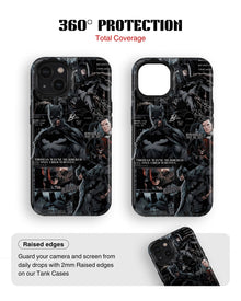 iPhone 14 Plus Tank Case | Superhero (Knightfall)