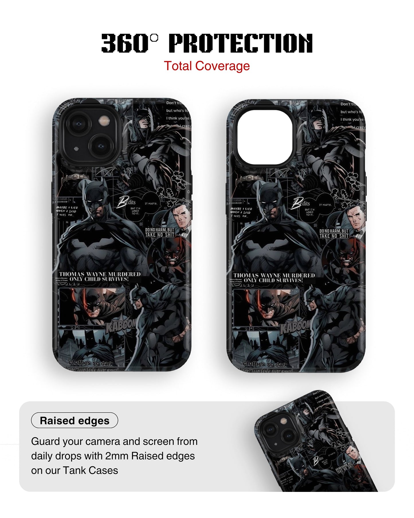 iPhone 13 Mini Tank Case | Superhero (Knightfall)
