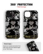 iPhone 15 Plus Tank Case | Anime (Manga Noir)