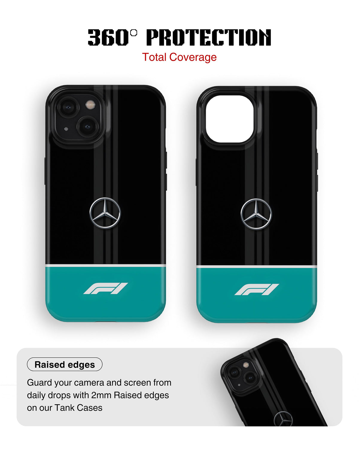 iPhone 13 Mini Tank Case | Formula 1 (Mercedes Originals)