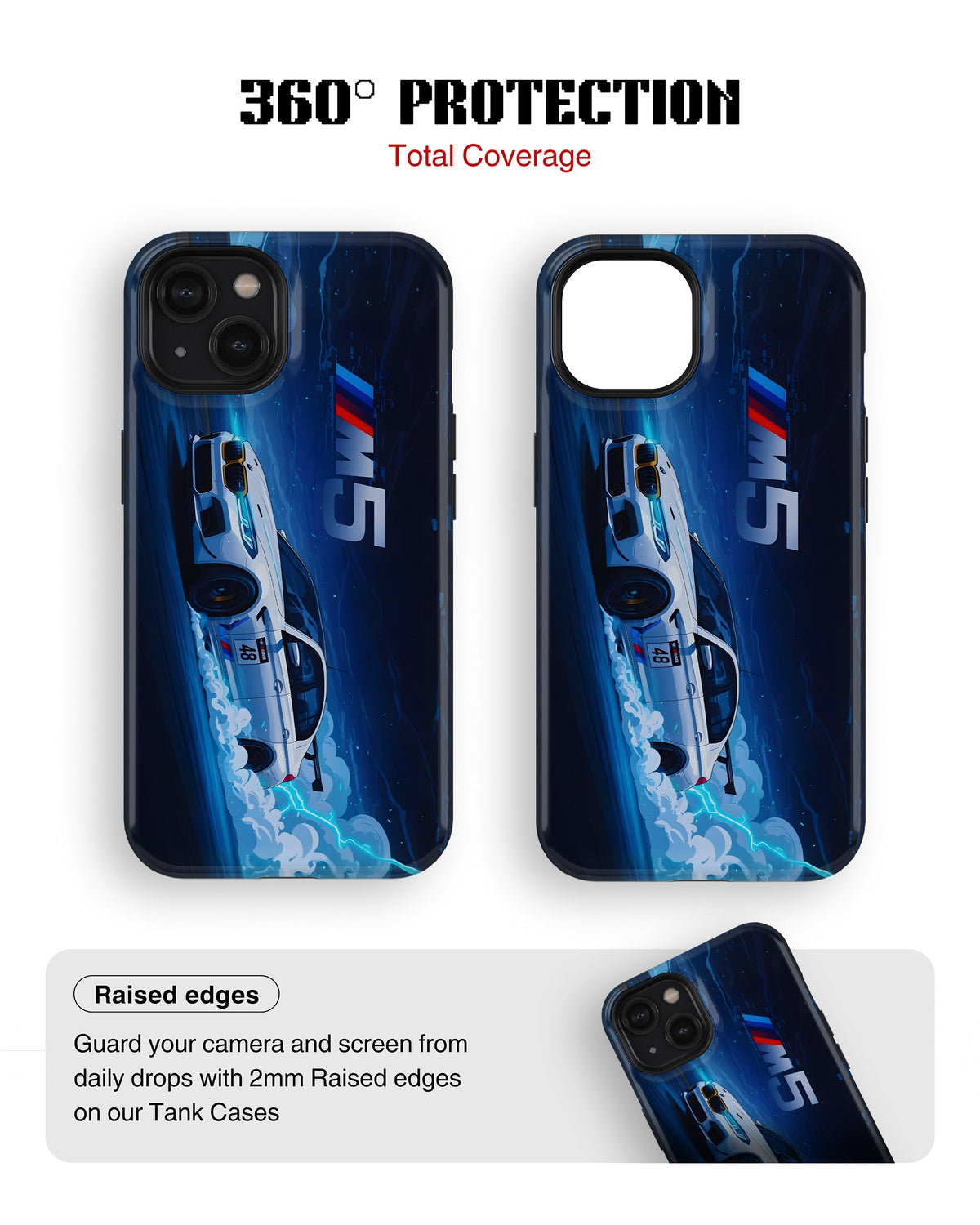 iPhone 14 Tank Case | Sports Car (Midnight M5)