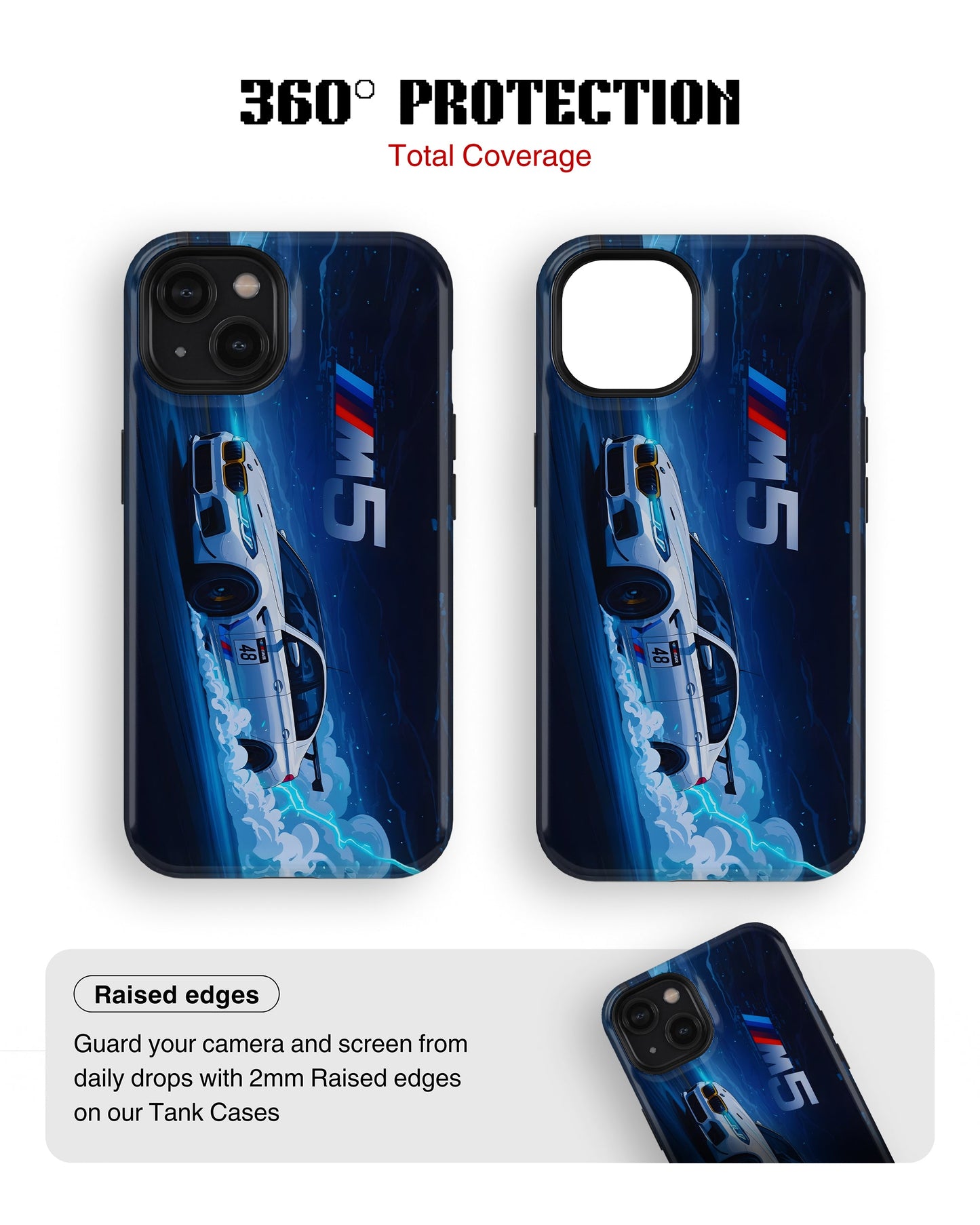 iPhone 14 Tank Case | Sports Car (Midnight M5)