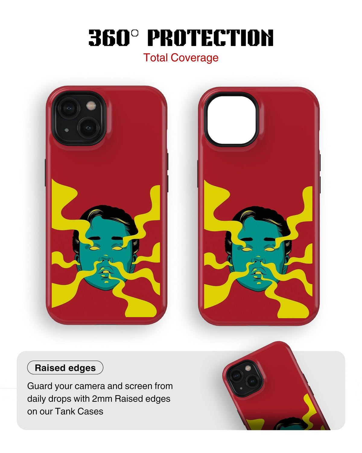 iPhone 13 Mini Tank Case | Modernism (Mind Melt)