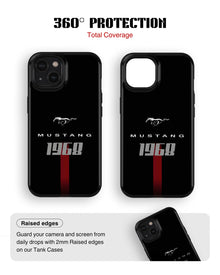 iPhone 15 Tank Case | Sports Car (Mustang 1968)