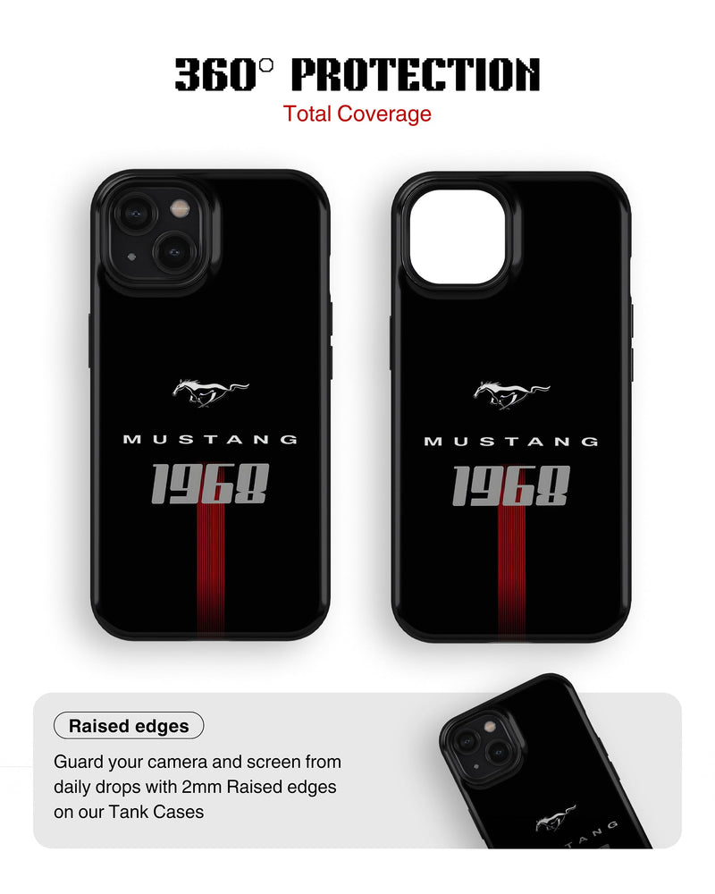 iPhone 13 Mini Tank Case | Sports Car (Mustang 1968)