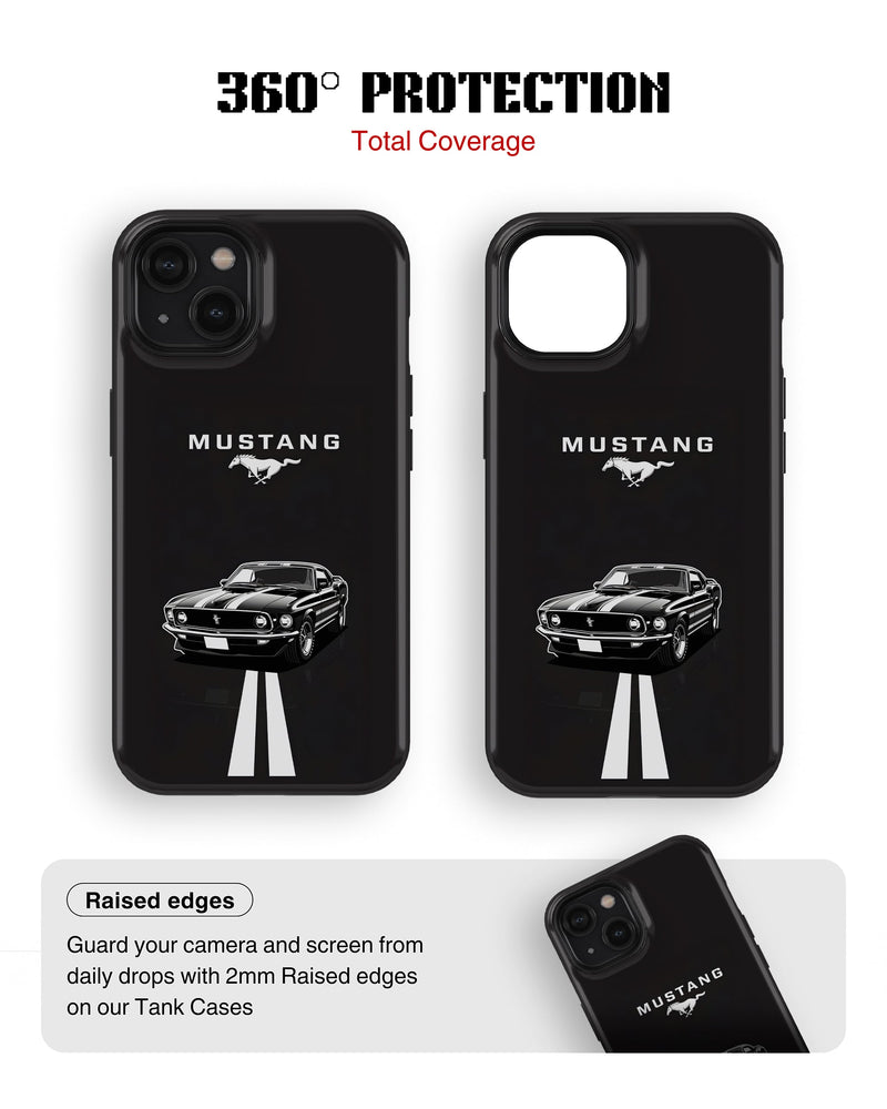 iPhone 13 Mini Tank Case | Sports Car (Mustang)