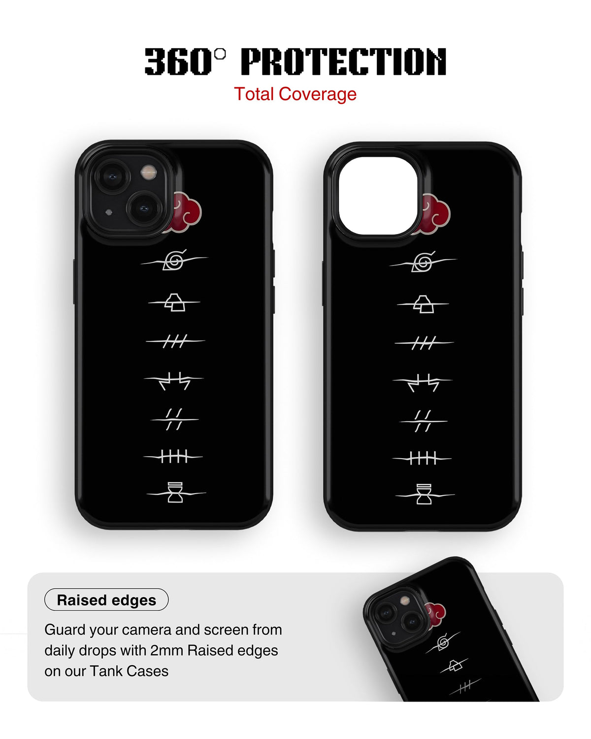 iPhone 15 Plus Tank Case | Anime (Naruto)