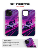 iPhone 15 Plus Tank Case | Sports Car (Neon Velocity)