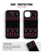 iPhone 14 Plus Tank Case | Textures (Nordic Night)
