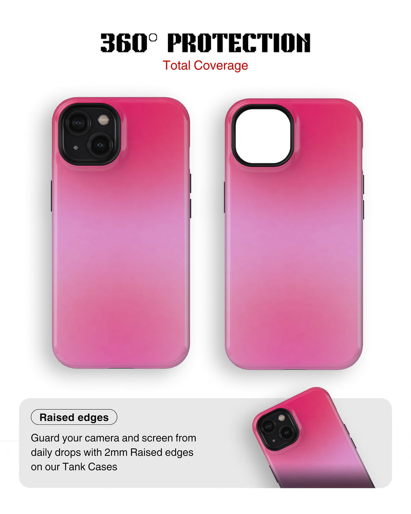 iPhone 13 Tank Case | Girls Aesthetics (Pink Mist)