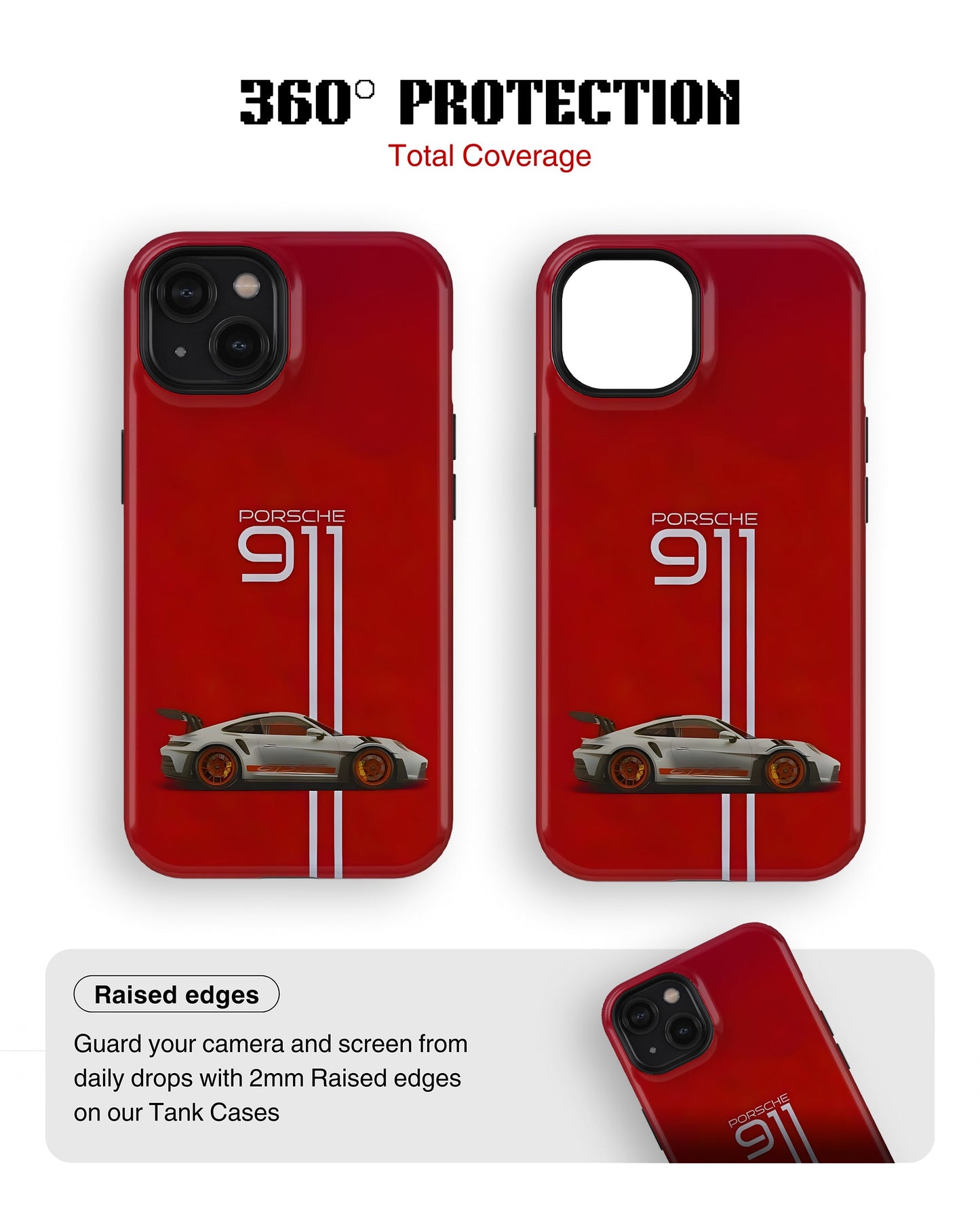 iPhone 14 Tank Case | Sports Car (Porsche 911)