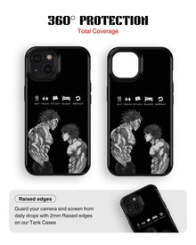 iPhone 14 Plus Tank Case | Anime (Relentless)