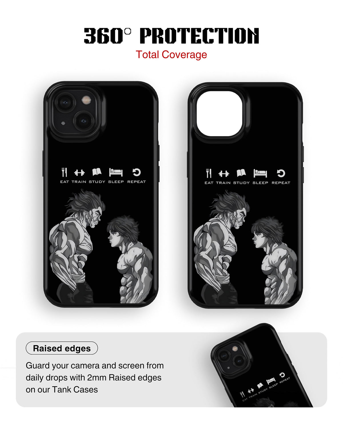 iPhone 13 Tank Case | Anime (Relentless)