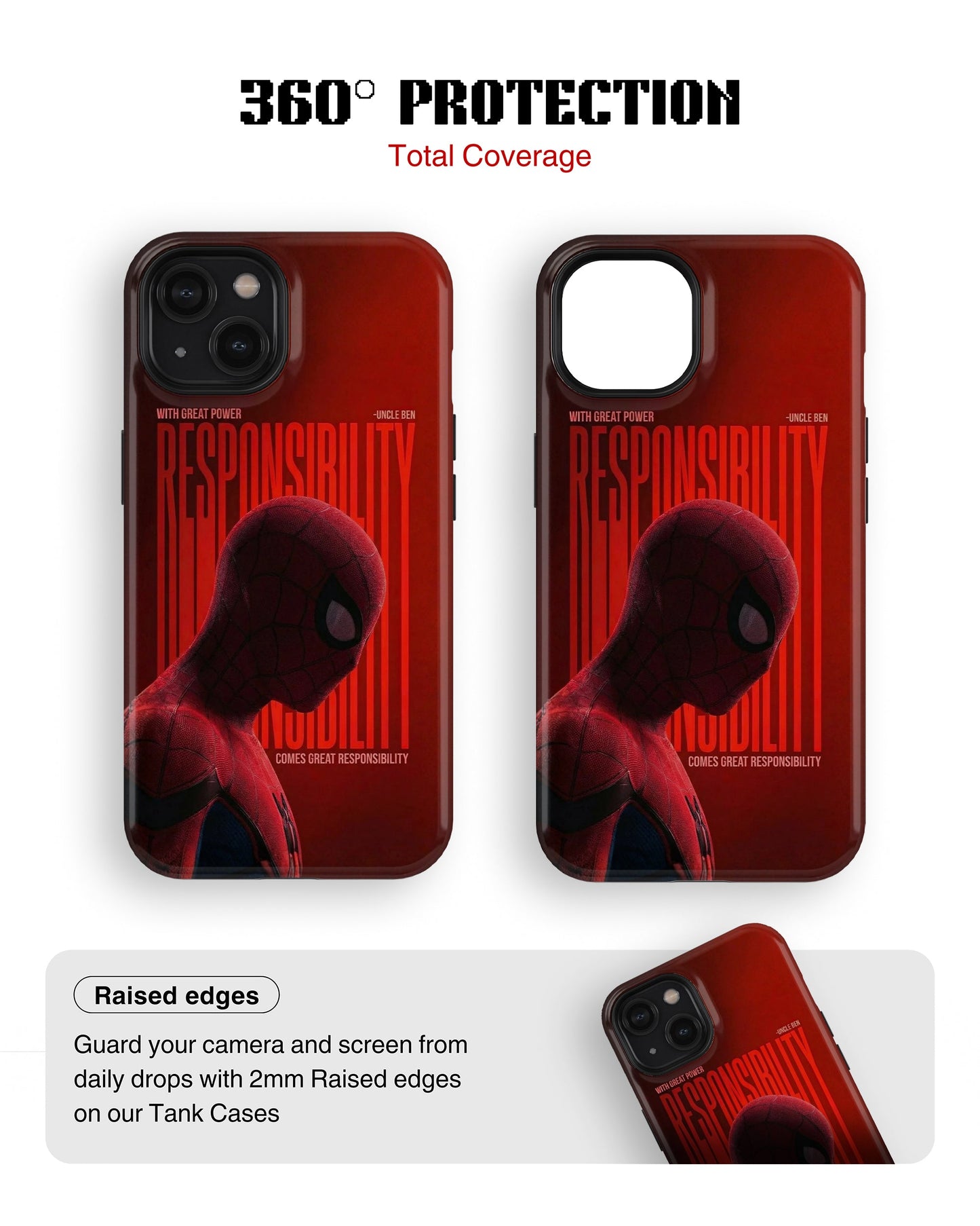 iPhone 13 Mini Tank Case | Superhero (Responsibility)