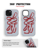 iPhone 14 Plus Tank Case | Girls Aesthetics (Ribbon Muse)
